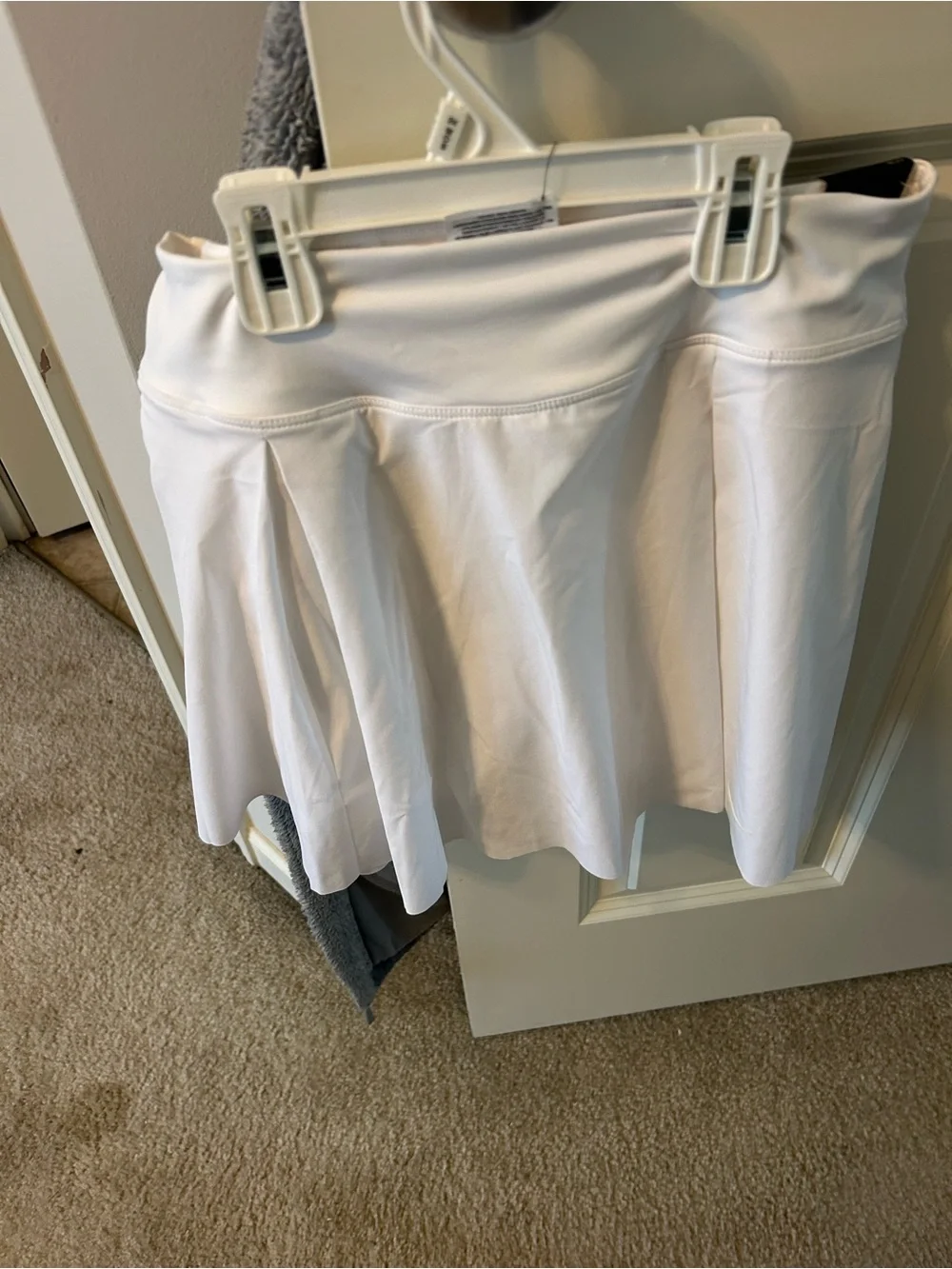 Nike White Women's Circle Skirt Skort - Performance Tennis Style